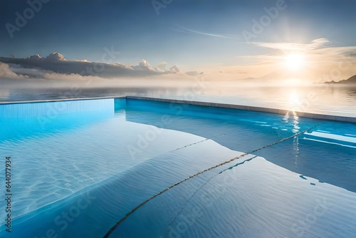 swimming pool in the morning © Image Studio