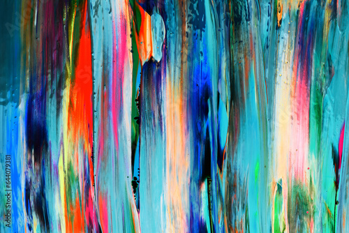 Multicolor abstract background. Colorful acrylic ink blots and stains pattern, wallpaper print, fluid art. Creative backdrop, chaotic brushstrokes acrylic paintt .