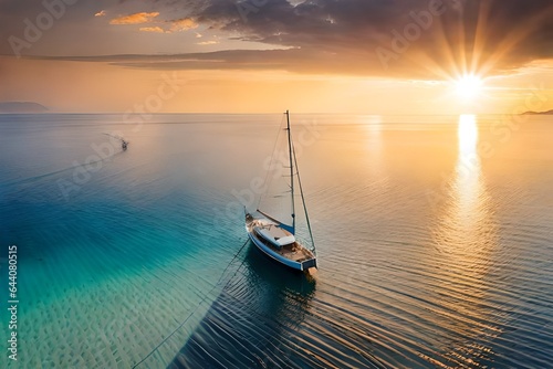 sunset over the sea © Image Studio