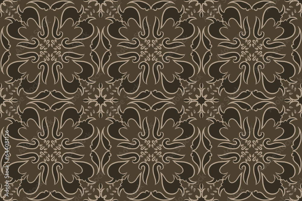 batik motif design, can be used for background or fabric design