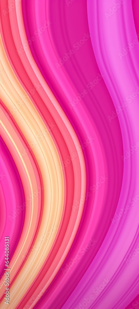Fototapeta premium Pink wavy background for iPhone made with Ai generative technology