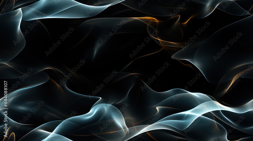 Obraz premium Winter Abstract Art with Smooth Lines and Sparkling Textures