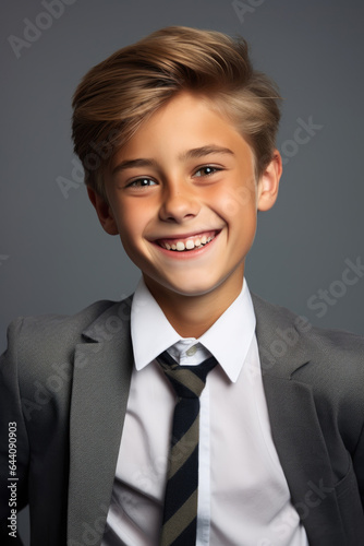 Cheerful smiling elegant fu...