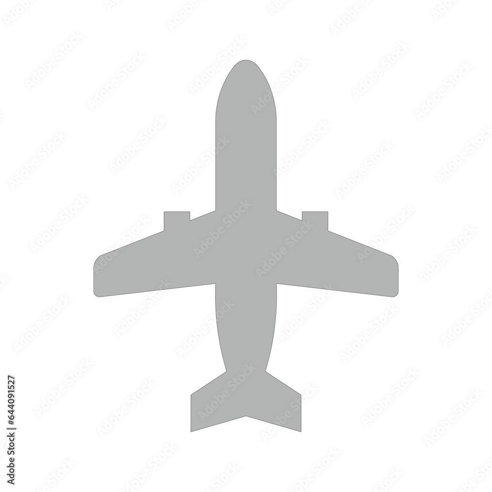 Obraz premium icon airplane template design trendy