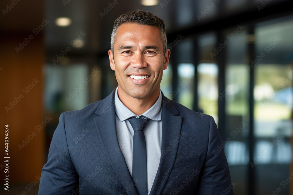 Smiling man in professional attire. Smiling man in professional attire.
