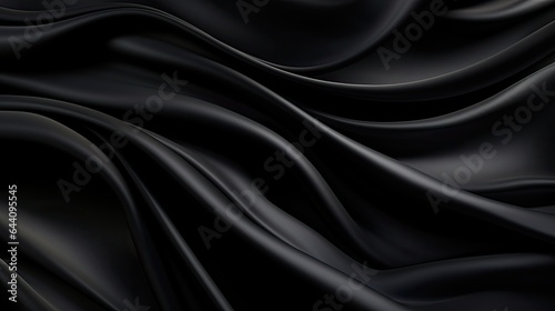 black satin background - generative ai