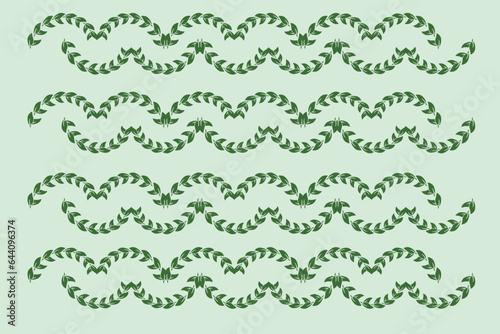vector DNA leaf background