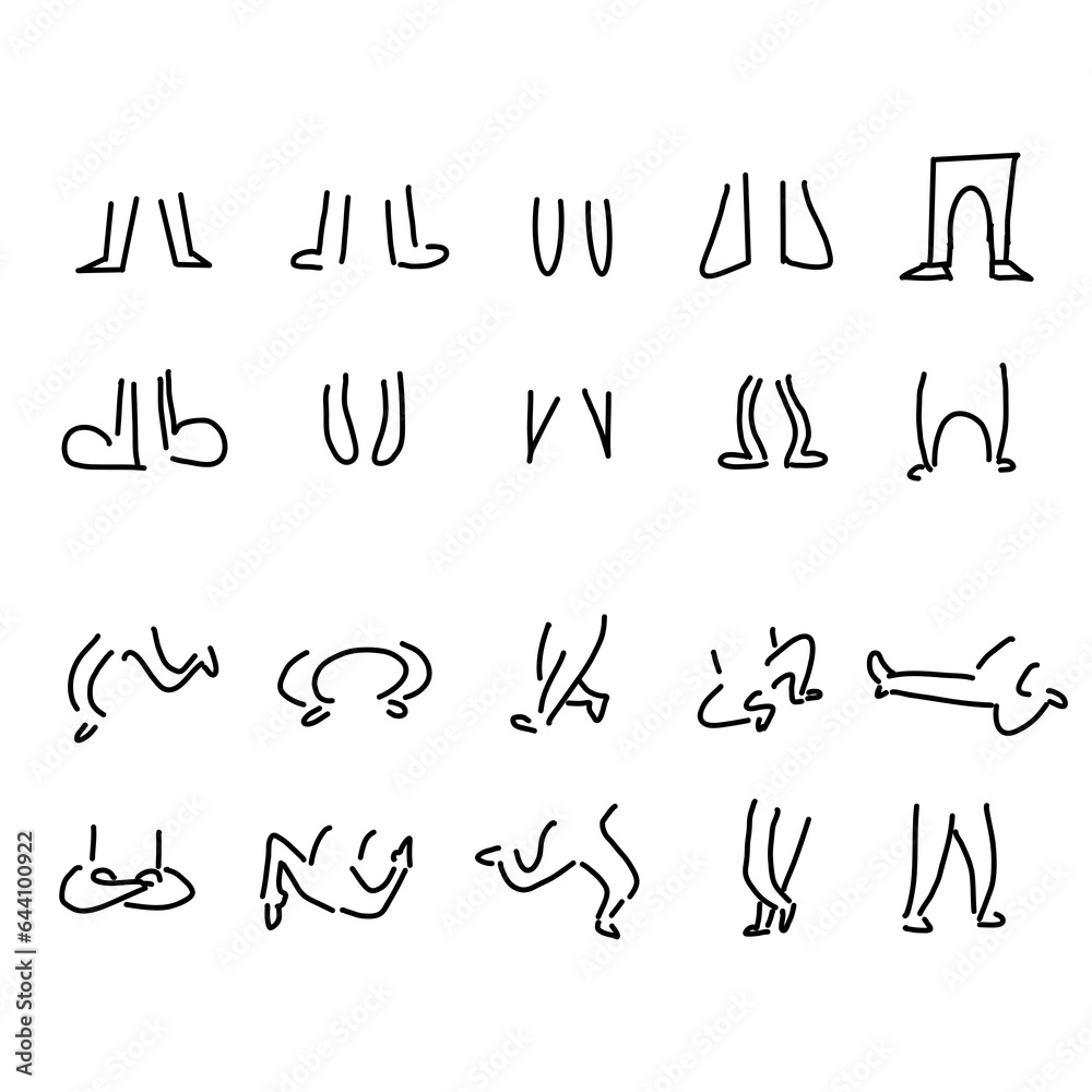 hand drawn sketch alphabet