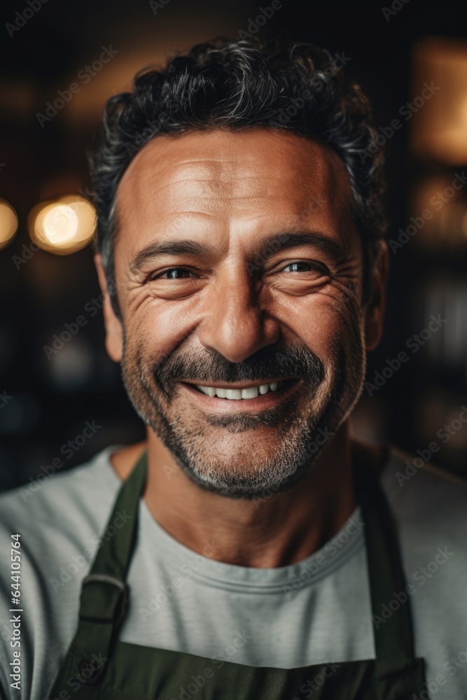 closeup of a business owner smiling at the camera closeup of a business owner smiling at the camera
