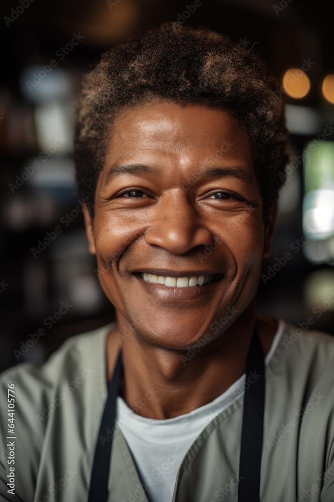 closeup of a business owner smiling at the camera closeup of a business owner smiling at the camera