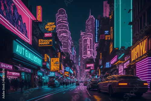 Neon Nights: Captivating City Lights and Spectacular Signs