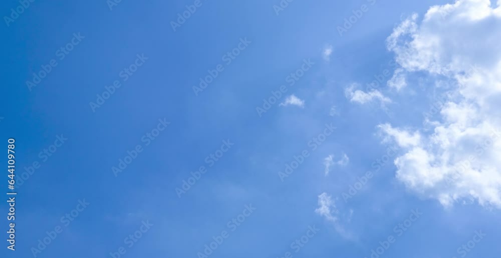 Time lapse Blue sky with Clouds background Time lapse Blue sky with Clouds background