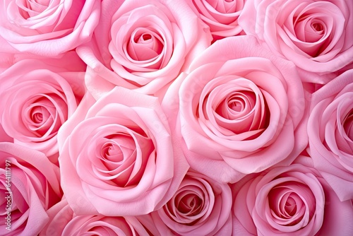 beautiful pink roses wallpaper illustration