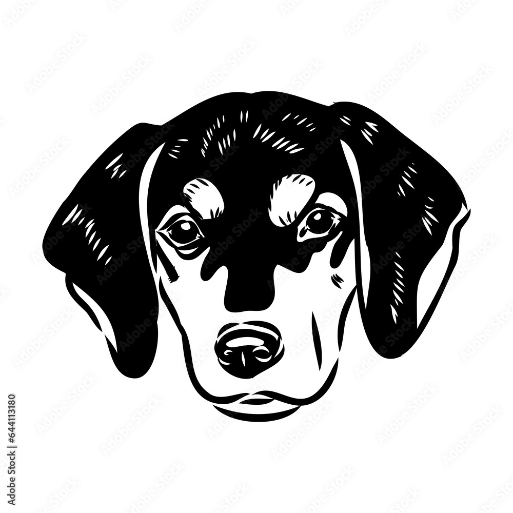 Austrian Black and Tan Hound austrian brandlbracke vector Austrian Black and Tan Hound austrian brandlbracke vector