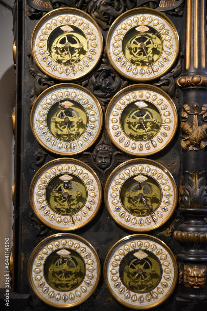  Horloge astronomique de la cathédrale de Besançon. France