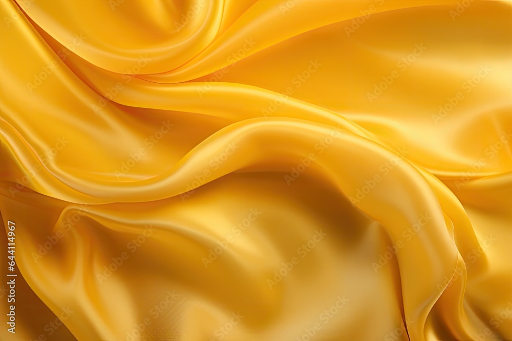 yellow silk fabric - generative ai yellow silk fabric - generative ai