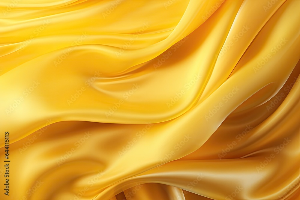 yellow silk fabric - generative ai yellow silk fabric - generative ai