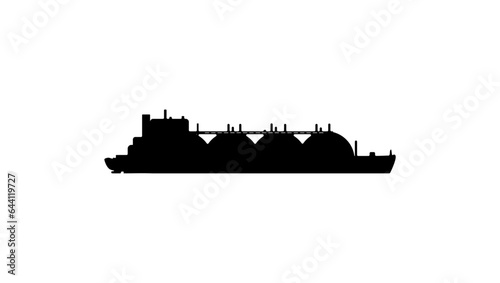 Gas carrier ship tanker