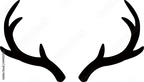 antlers silhouette