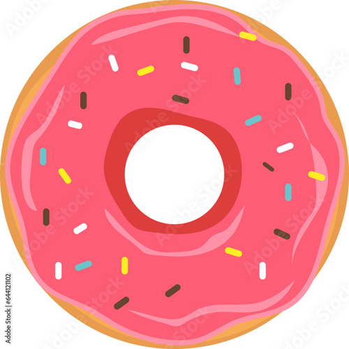 Delicious Donut Illustartion