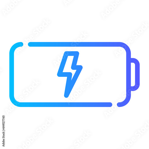 charge gradient icon