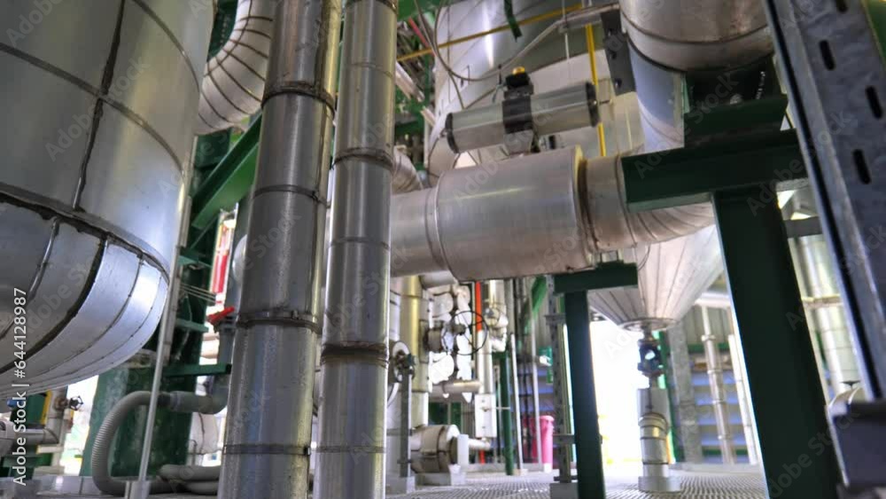 The modern engineering and technology structure of the chemical plant consisting of equipment, measuring instruments, chemical pipelines and other modern, technological and industrial concepts. The modern engineering and technology structure of the chemical plant consisting of equipment, measuring instruments, chemical pipelines and other modern, technological and industrial concepts.