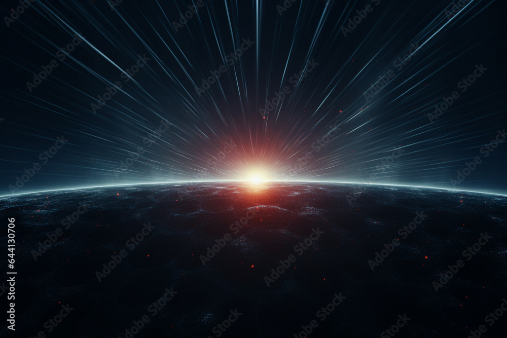 This image showcases a horizontal frame with a striking digital lens flare, adding a dynamic and eye-catching element to the black background. This image showcases a horizontal frame with a striking digital lens flare, adding a dynamic and eye-catching element to the black background.