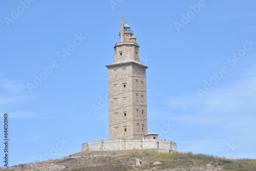 Lighthouse Legacy: The Hercules Tower and a Blue Horizon