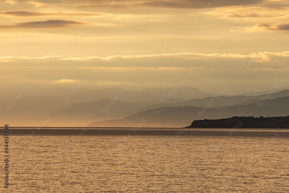 Couché de soleil Sicile