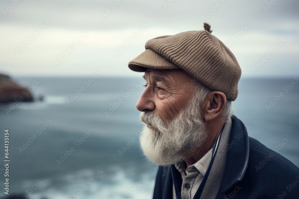 shot of a senior man by the sea