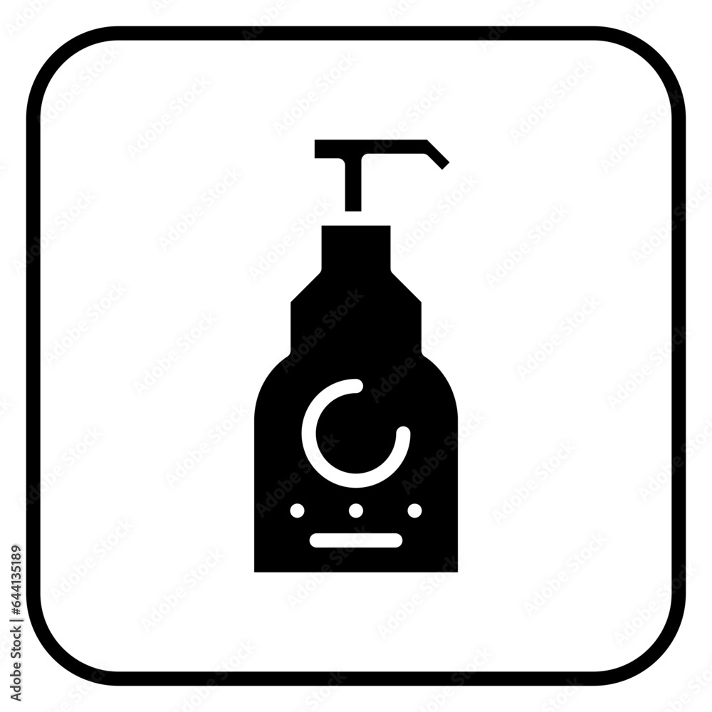 Fototapeta premium soap bottle