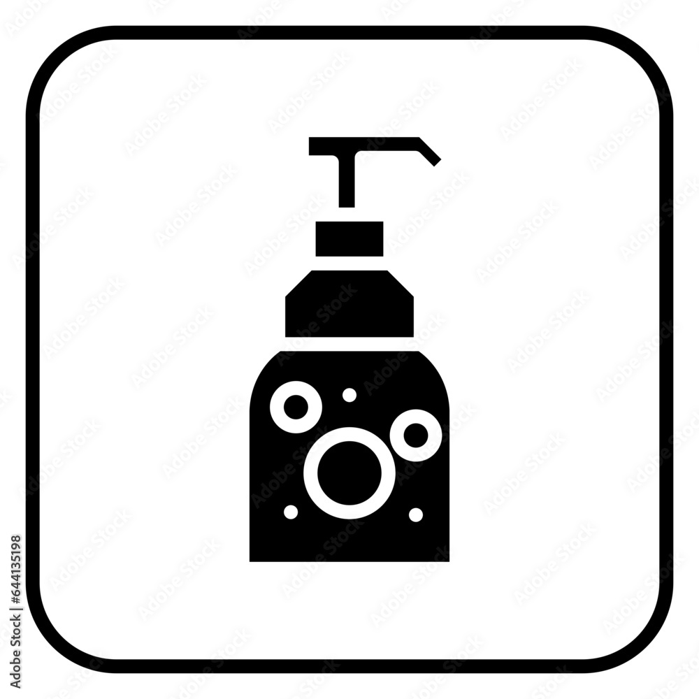 Fototapeta premium soap bottle