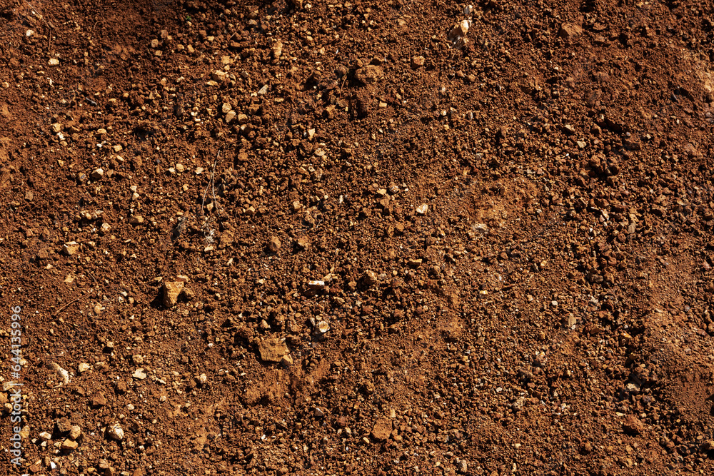 Red soil background, natural rocky ground
 - obrazy, fototapety, plakaty 
