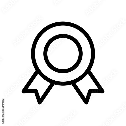 Winner success icon symbol vector image . Illustration of reward champion win championship bedge design image 