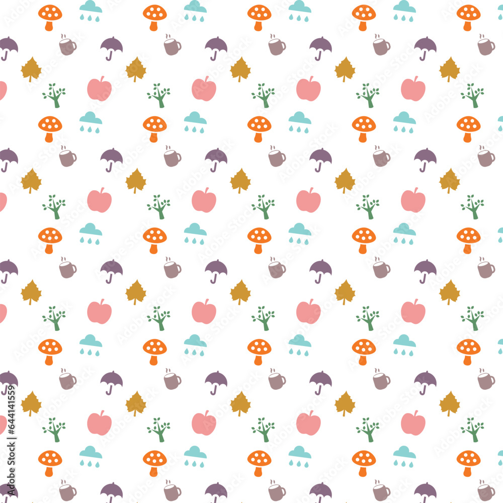 Autumn elements background for decoration and design. Autumn elements background for decoration and design.