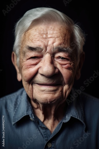 portrait of a happy senior man smiling at the camera © Alfazet Chronicles