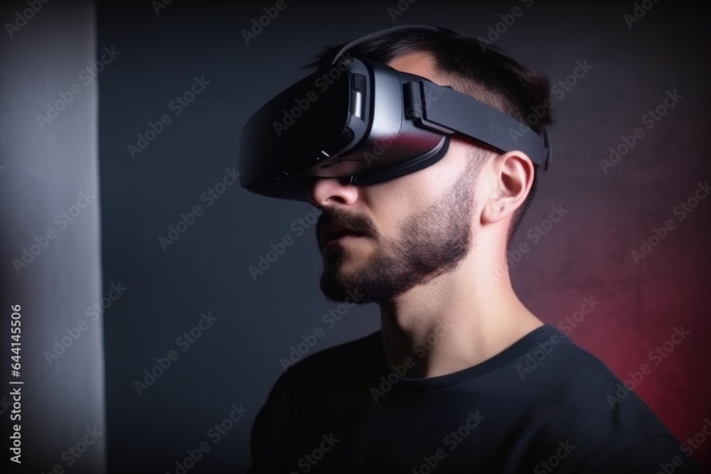 closeup shot of a man using his cellphone in virtual reality closeup shot of a man using his cellphone in virtual reality