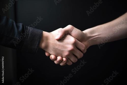 shot of two unrecognisable persons shaking hands