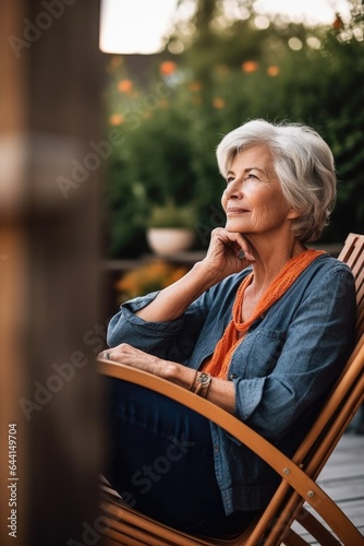 shot of an attractive senior woman sitting alone and relaxing in the outdoors