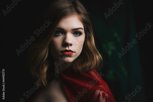 a beautiful young woman wearing a cape © Alfazet Chronicles