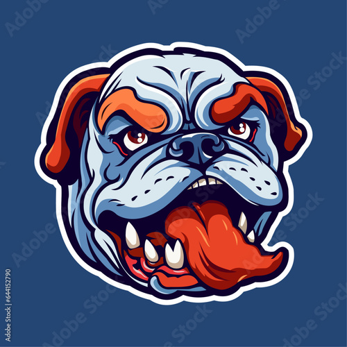 Dog head Mascot Illustration