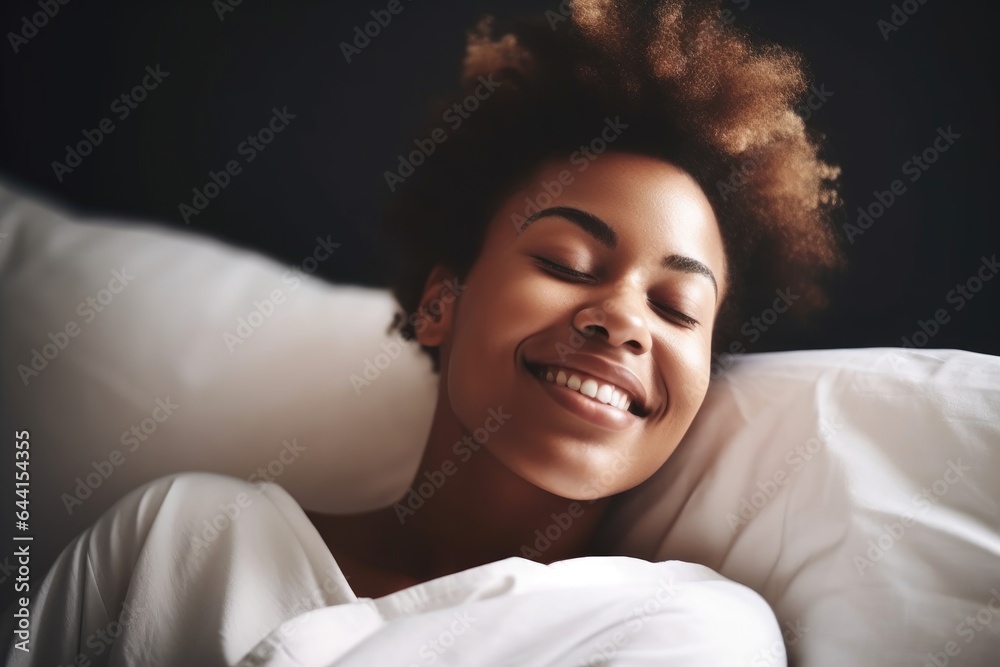 shot of an attractive young woman relaxing in bed shot of an attractive young woman relaxing in bed