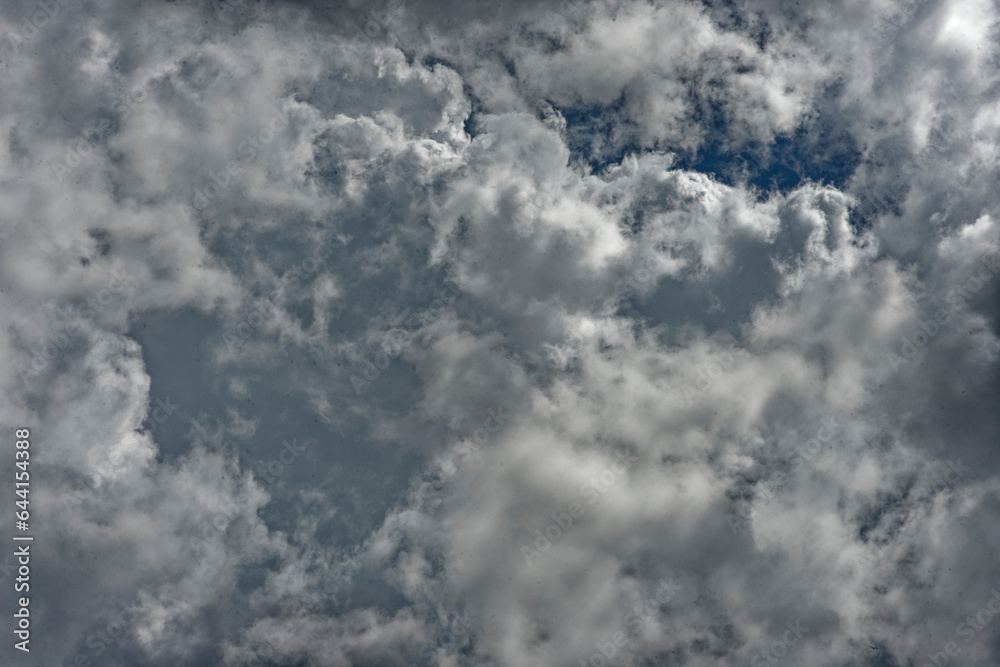 Obraz premium 台風が発生しています