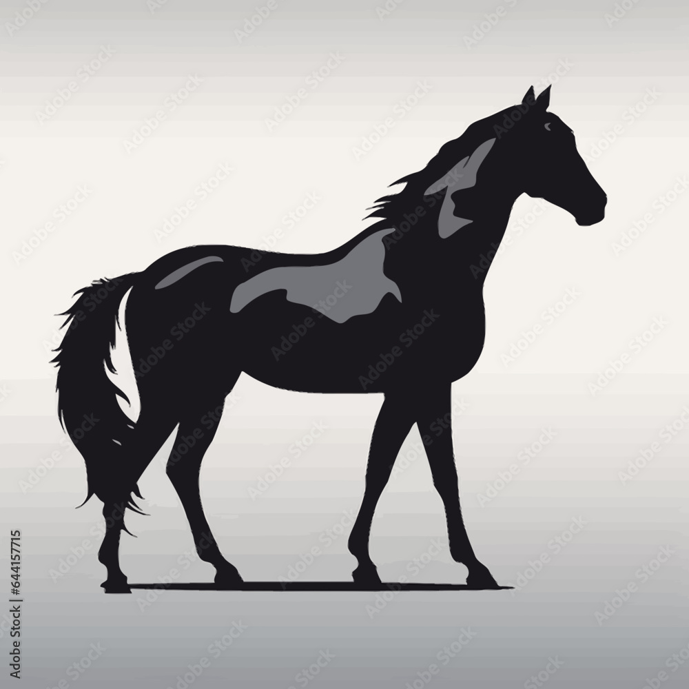 horse silhouette vector horse silhouette vector