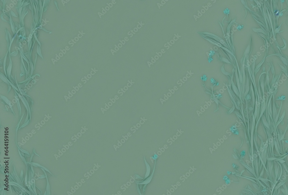 Cute brushed teal mint and corn flower green color background.