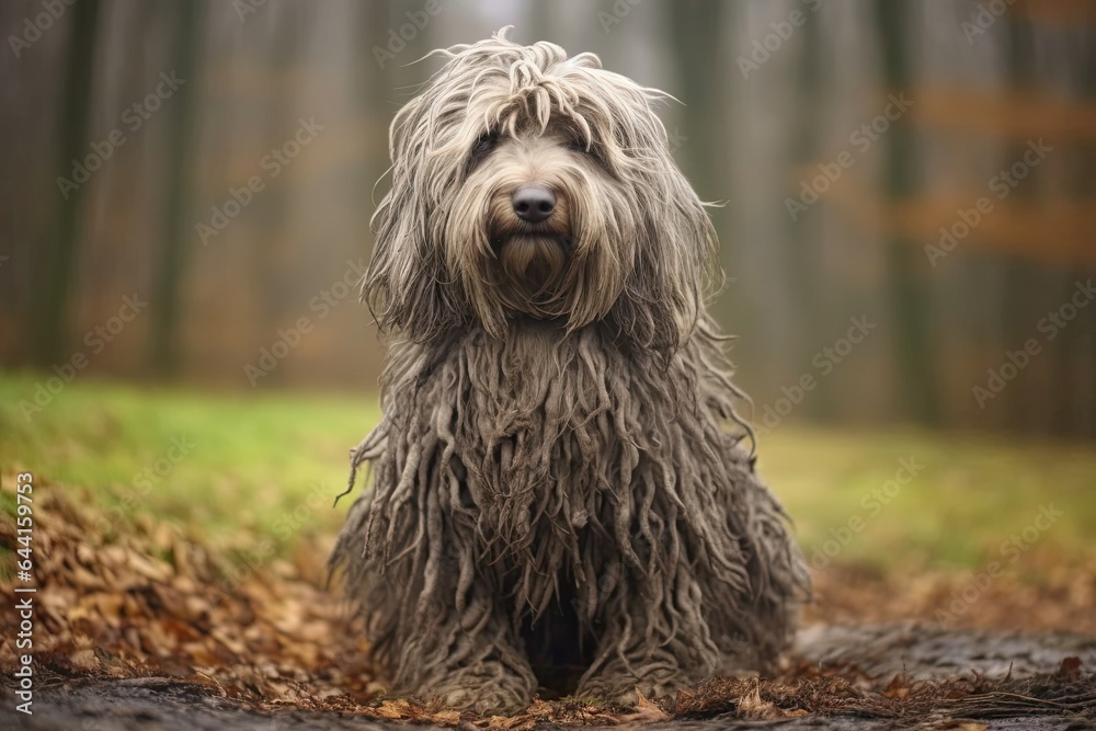 Bergamasco Sheepdog Dog, AKC-Approved Canine Series: Portraits of Dogs Bergamasco Sheepdog Dog, AKC-Approved Canine Series: Portraits of Dogs