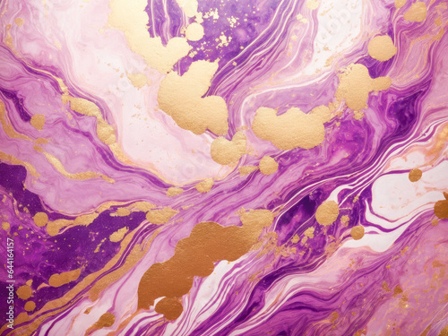 A whirl of pink gold abstract marble background, Liquid marble design abstract, light pink azure tones with golden