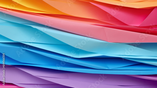 Colorful stripes paper background. DIY craft poster card wallpaper