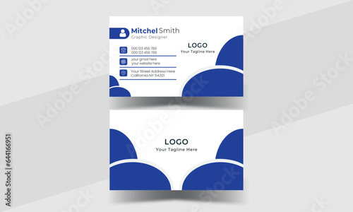 Creative and modern template  visiting card design .For you business.