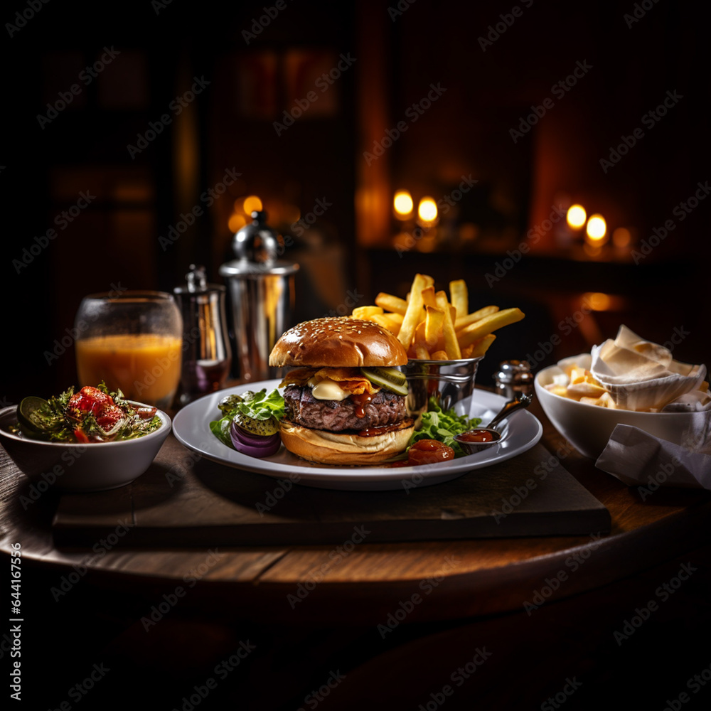 fast food, dinner, lunch, grilled, gourmet burger, vegan burger, pub lunch, bistro, pub food, 